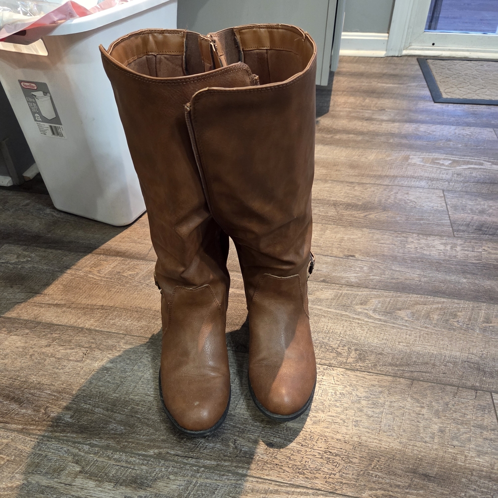 St. John's Bay Brown Winter & Rain Boots